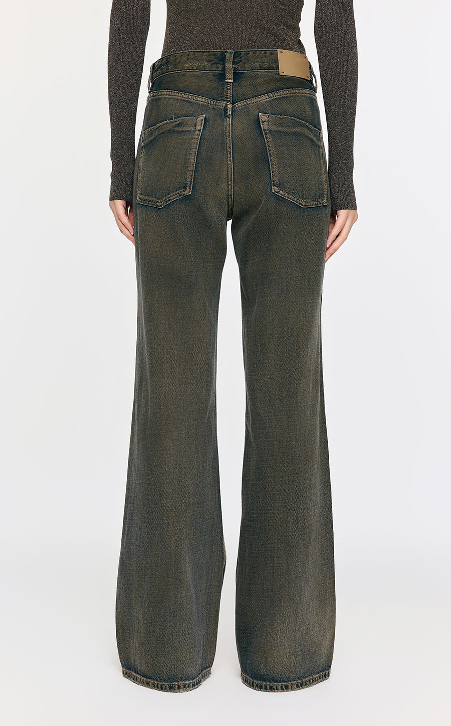 Pants / JNBY Flared Cotton Jeans