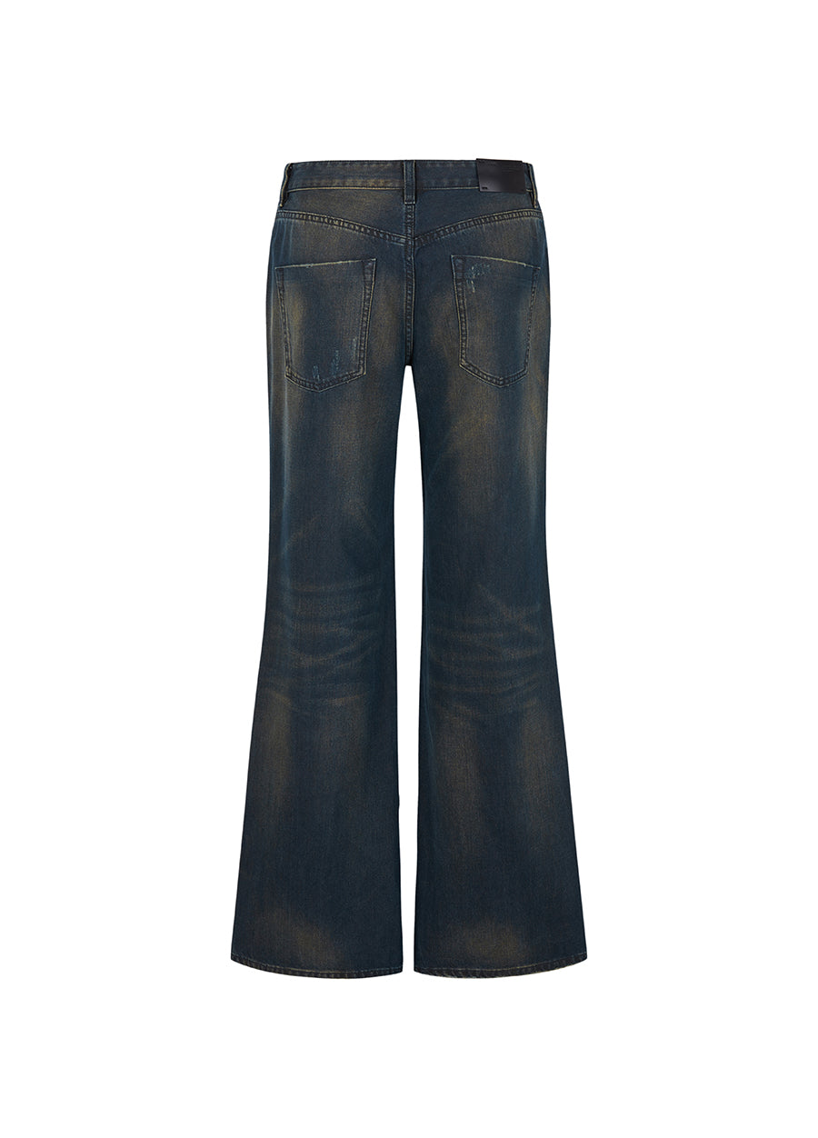 Pants / JNBY Flared Cotton Jeans