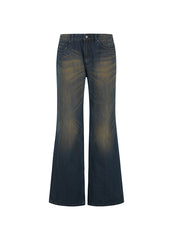 Pants / JNBY Flared Cotton Jeans