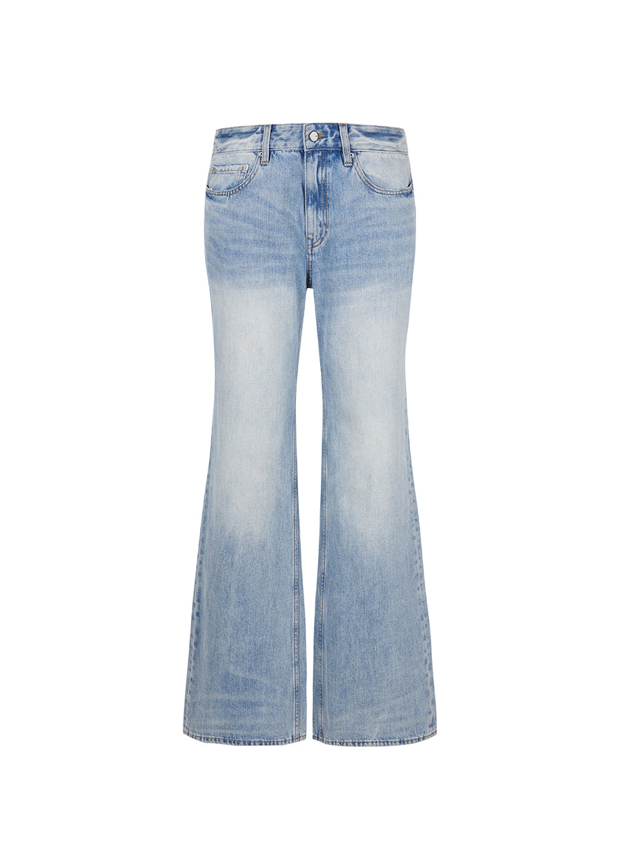 Pants / JNBY Flared Cotton Jeans