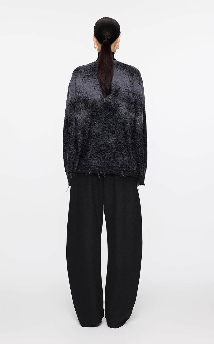 Pants / JNBY Elasticated-Waist Wool Track Pants