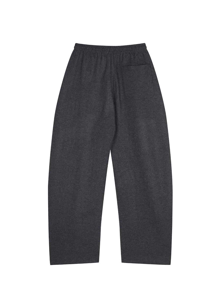 Pants / JNBY Elasticated-Waist Wool Track Pants