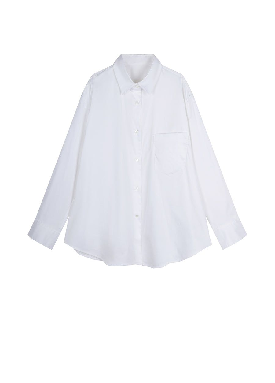 Shirt / JNBY Oversize Cotton Minimalism Shirt（Spring 24）