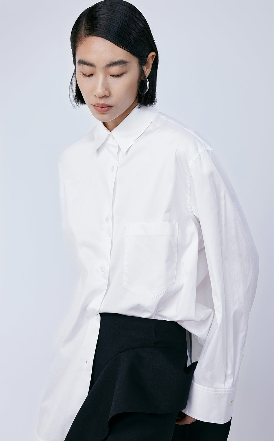 Shirt / JNBY Oversize Cotton Minimalism Shirt（Spring 24）