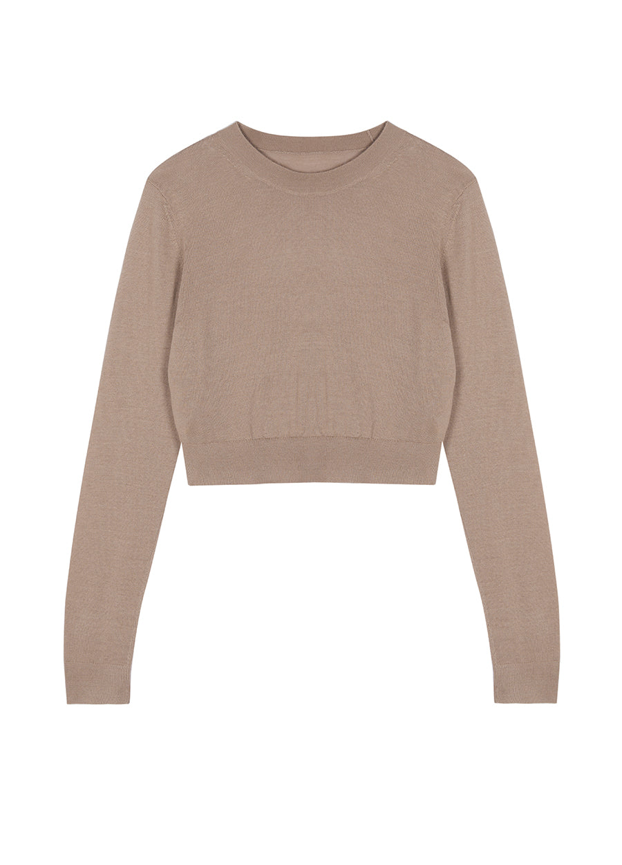 Sweater / JNBY Basulan Wool Blended Cashmere Sweater