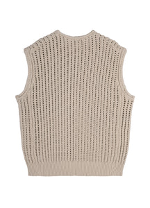 Vest / JNBY Knitted Crew-neck Vest（Spring 24）
