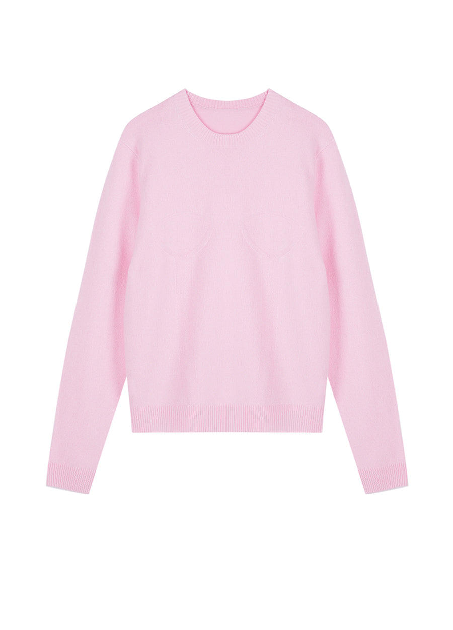 Sweater / JNBY Wool-blend Cashmere Classic Sweater（Spring 24）