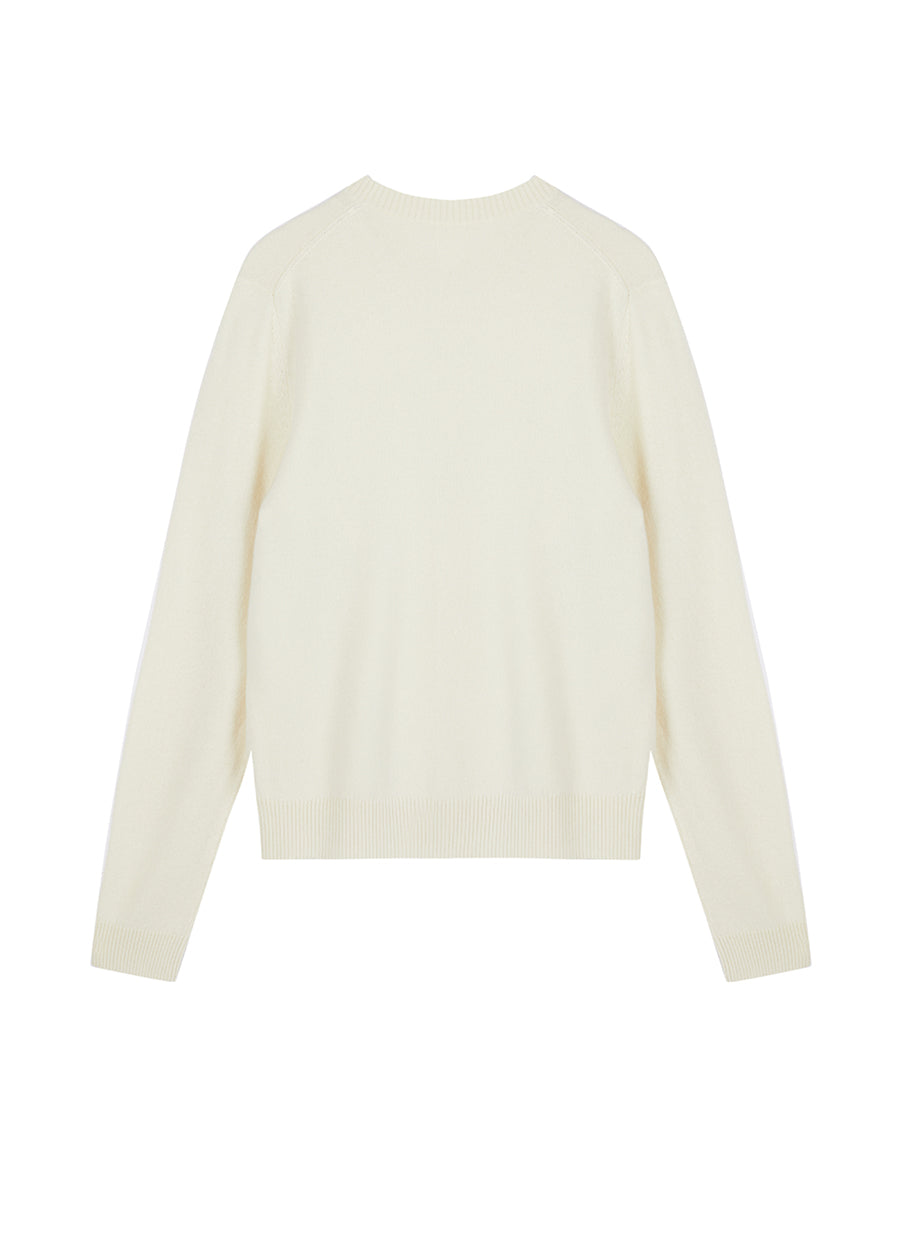 Sweater / JNBY Wool-blend Cashmere Classic Sweater（Spring 24）