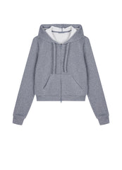 Sweatershirt / JNBY Cotton-blend Viscose Hoodie£¨Spring 24£©