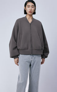 Sweatershirt / JNBY V-neck Cotton Cardigan Sweatershirt（Spring 24）