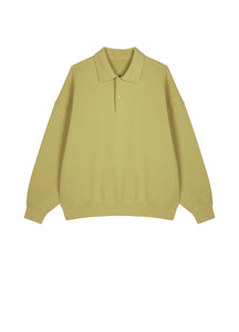 Sweatershirt / JNBY Cotton Polo Collar Relaxed-fit Hoodie（Spring 24）