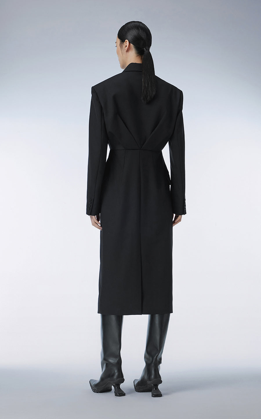 Coat / JNBY Wool Midi Trench Coat（Spring 24）