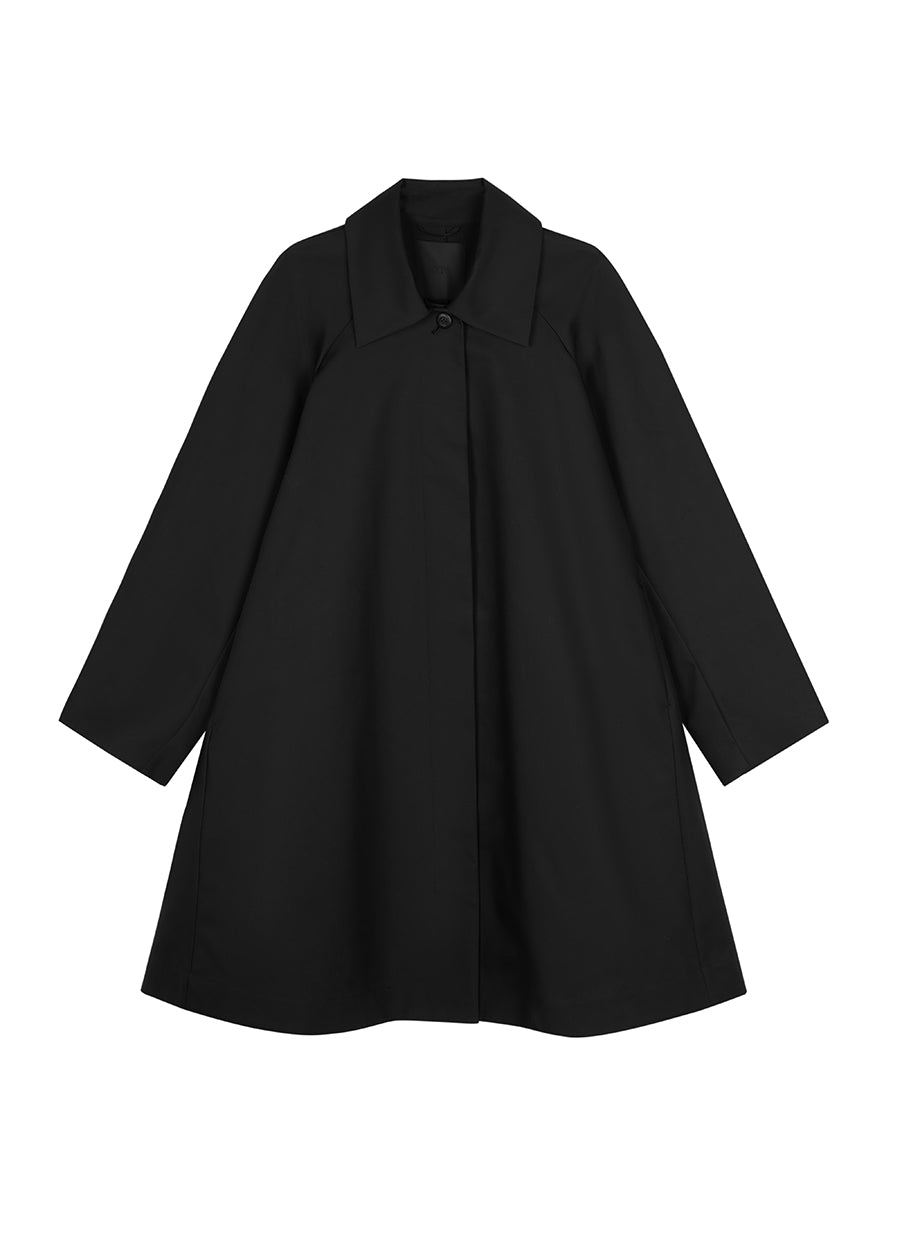 Coat / JNBY A-line Relaxed-fit Trenched Coat（Spring 24）