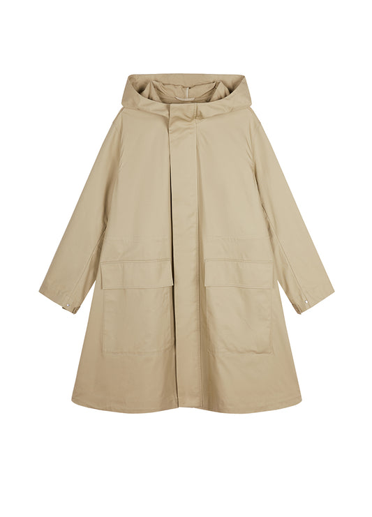 Coat / JNBY Cotton Drawstring Midi Coat£¨Spring 24£©