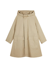 Coat / JNBY Cotton Drawstring Midi Coat（Spring 24）