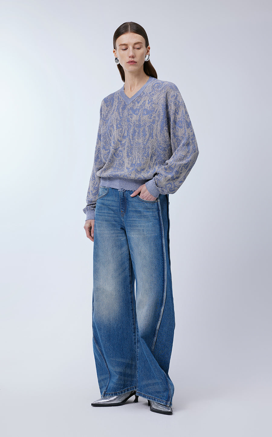 Pants / JNBY Cotton Wide Leg Track pants