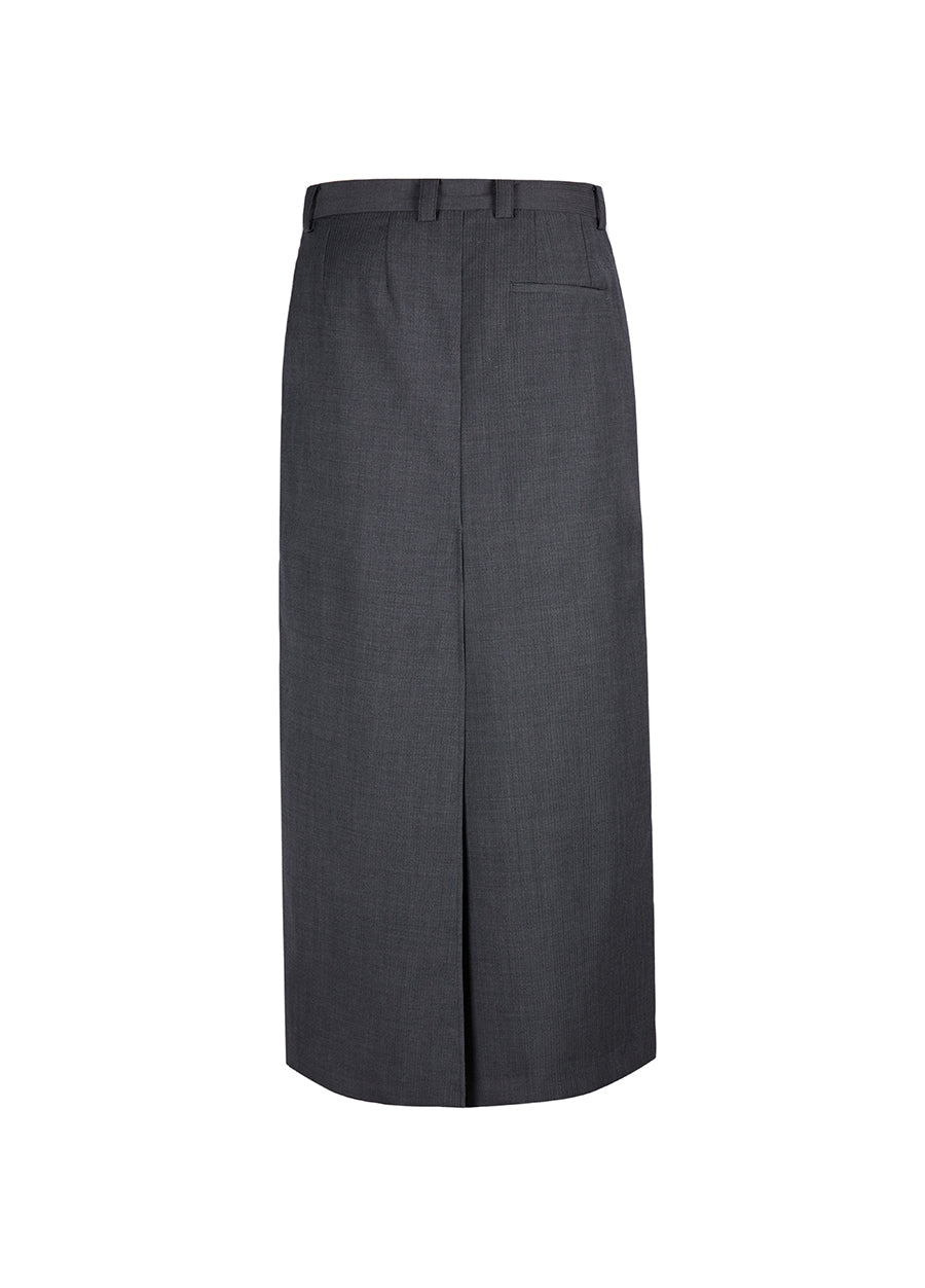 Pants / JNBY Extra Long Wide Leg Wool Pants（Spring 24）