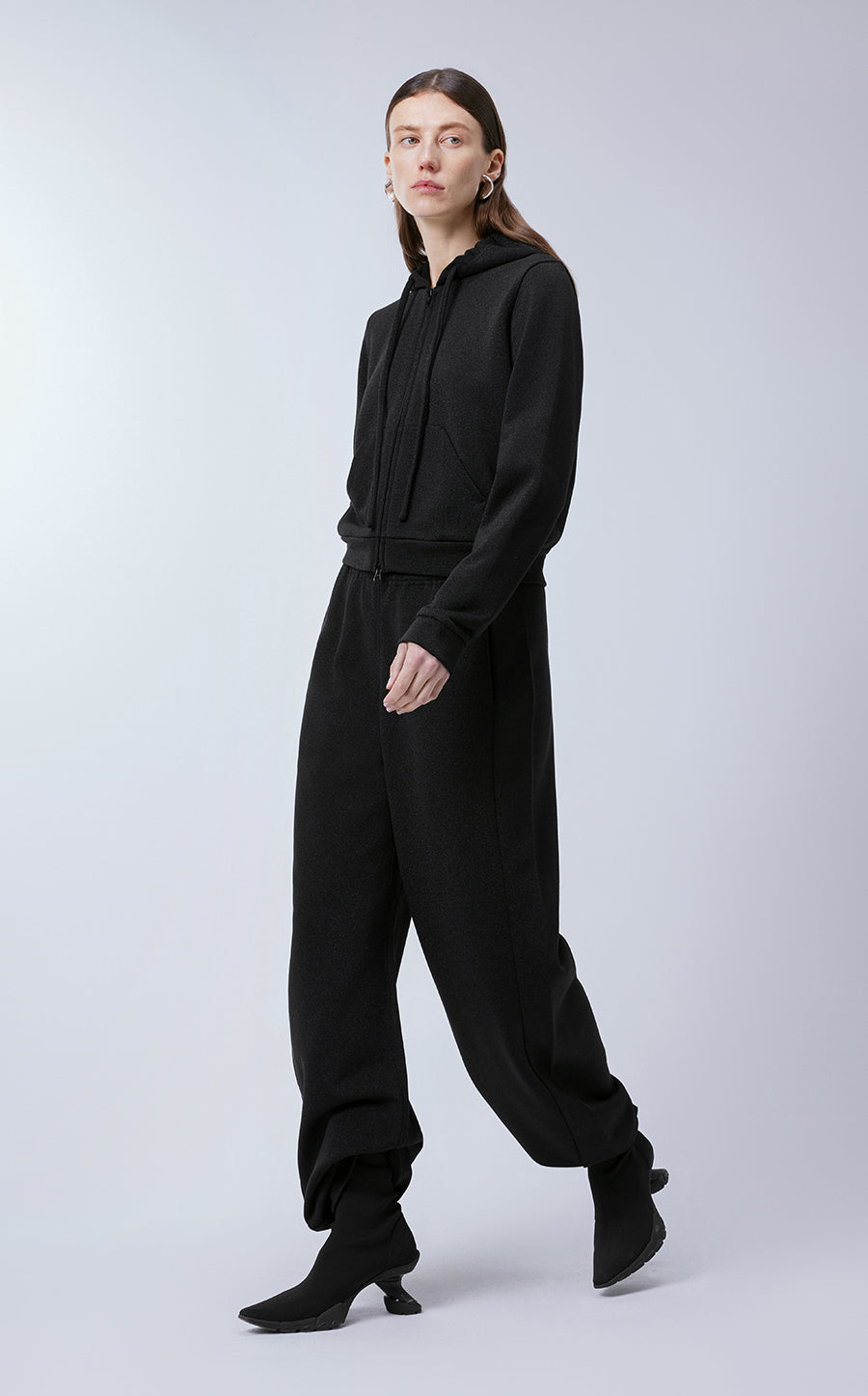 Pants / JNBY Elastic Waist Wide Leg Track Pants（Spring 24）