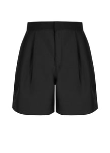 Shorts / JNBY Wool-blend Silk Elastic Waist Shorts（Spring 24）