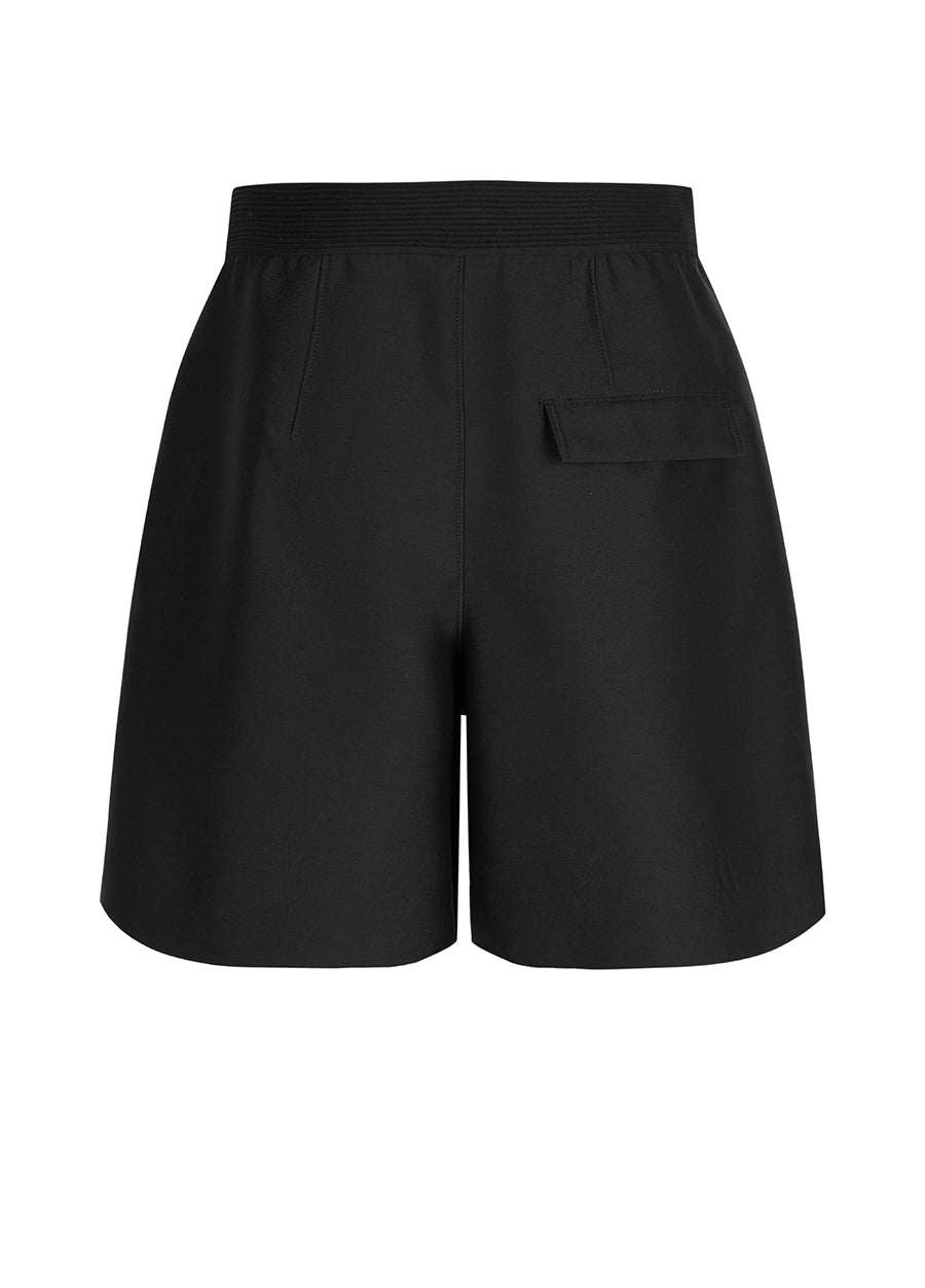 Shorts / JNBY Wool-blend Silk Elastic Waist Shorts（Spring 24）