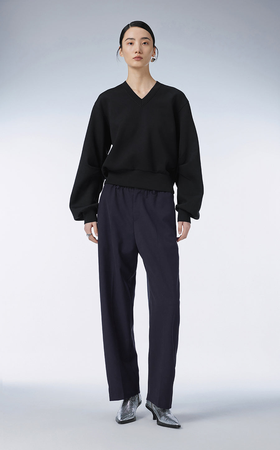 Pants / JNBY Relaxed Classic Wide-leg Pants