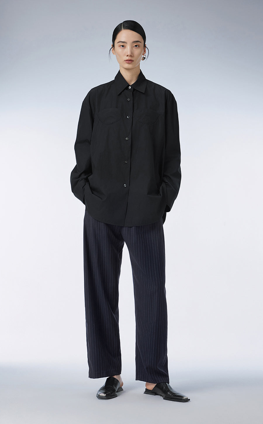 Pants / JNBY Relaxed Classic Wide-leg Pants