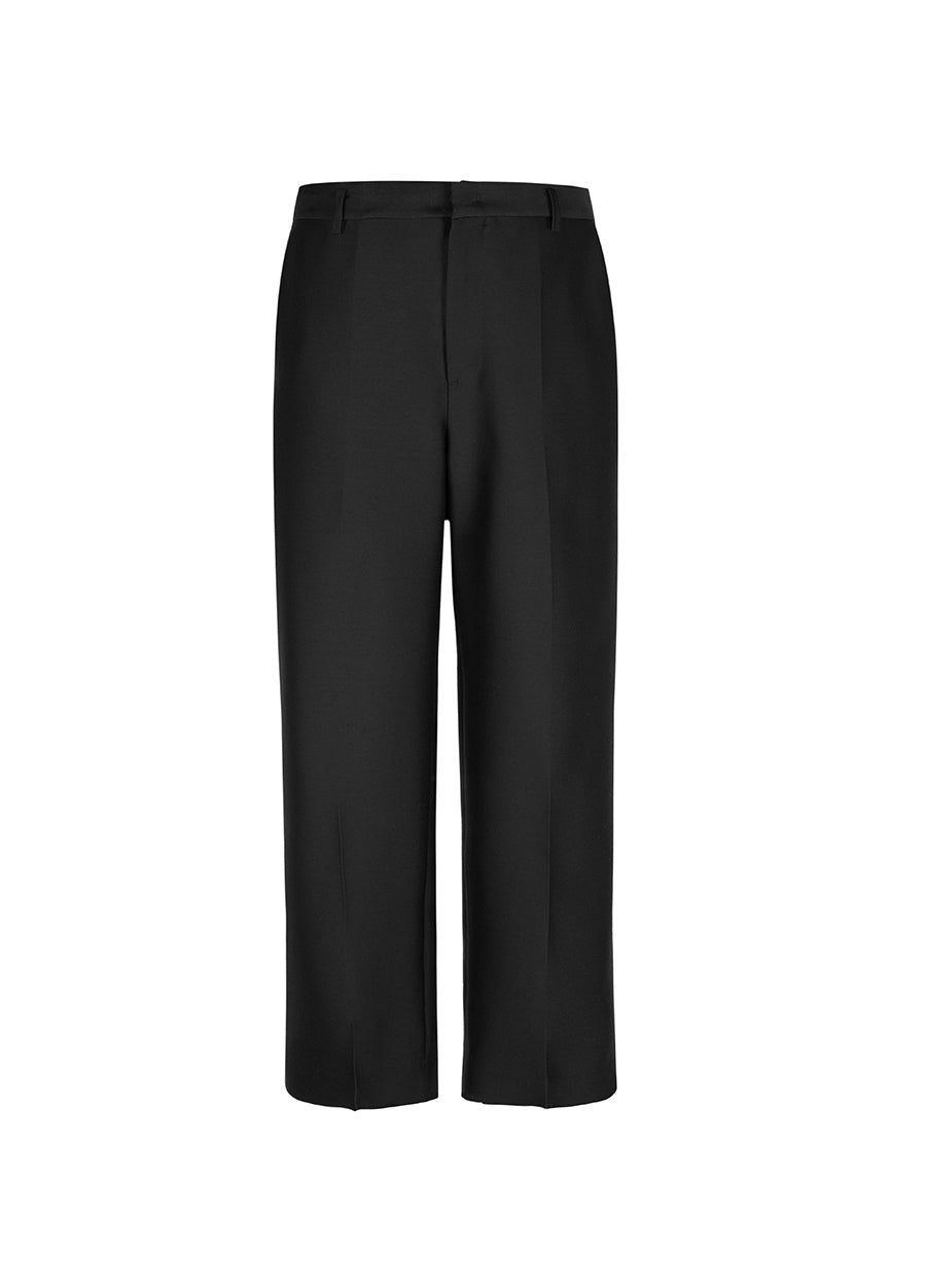 Pants / JNBY Relaxed Wool-blend Silk Suit Pants