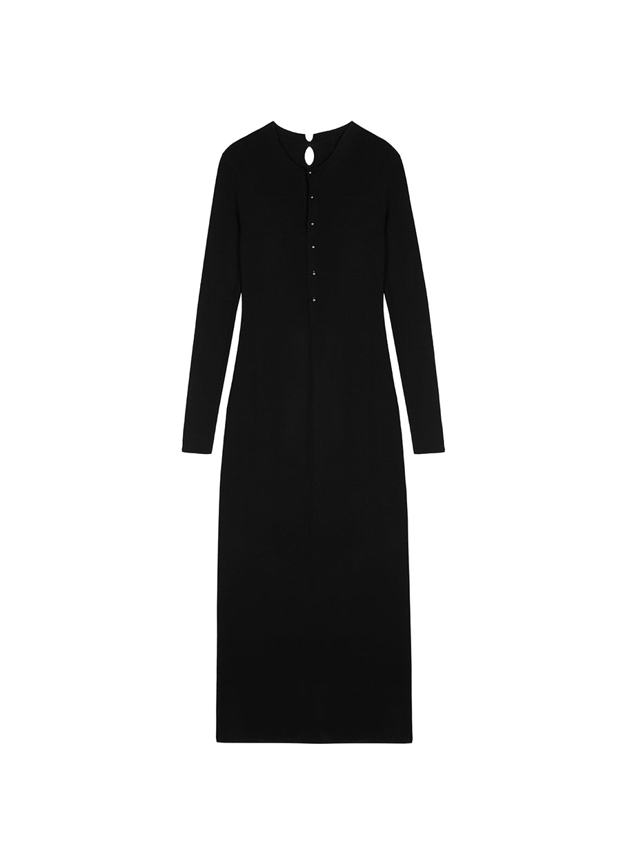 Dress / JNBY Wool Fitted Ankle-length Dress（Spring 24）