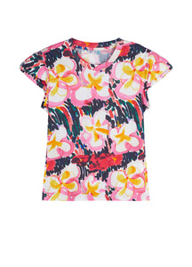 T-shirt / JNBY Floral Prints Slim-fit T-shirt