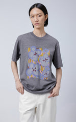 T-shirt / JNBY Floral Prints Cotton T-shirt