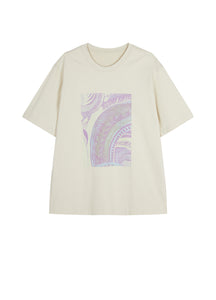 T-shirt / JNBY Relaxed Miao-inspired Prints T-shirt