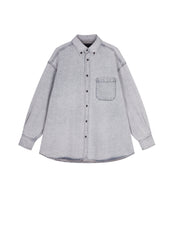 Shirt / JNBY Oversized Cotton Denim Shirt