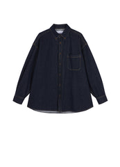 Shirt / JNBY Oversized Cotton Denim Shirt