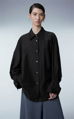 Shirt / JNBY Cotton-silk Pinched-cuff Shirt