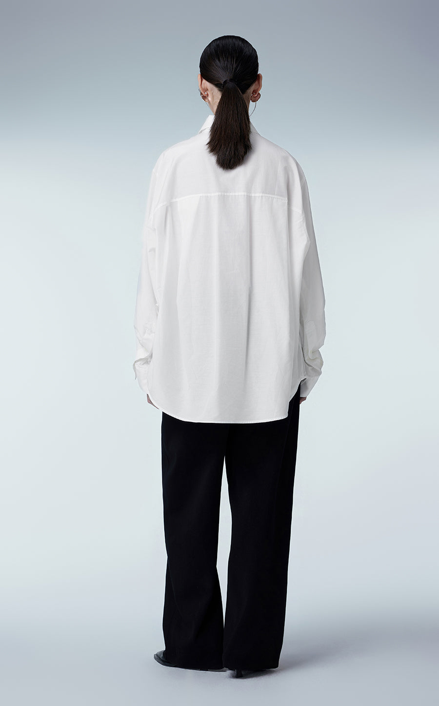 Shirt / JNBY Cotton-silk Pinched-cuff Shirt