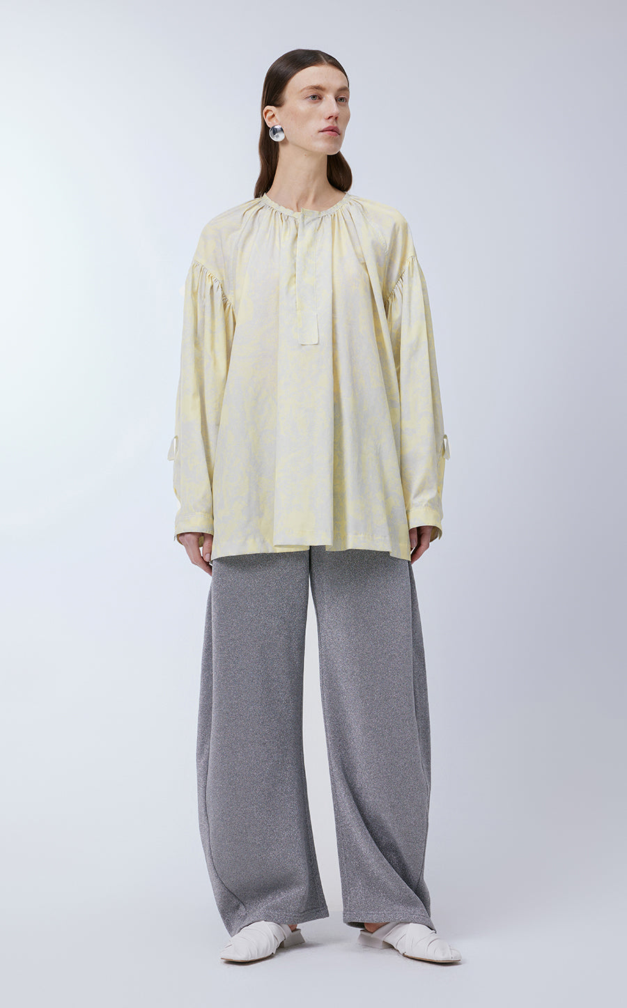 Shirt / JNBY Oversized Shirt in Miao-inspired Prints