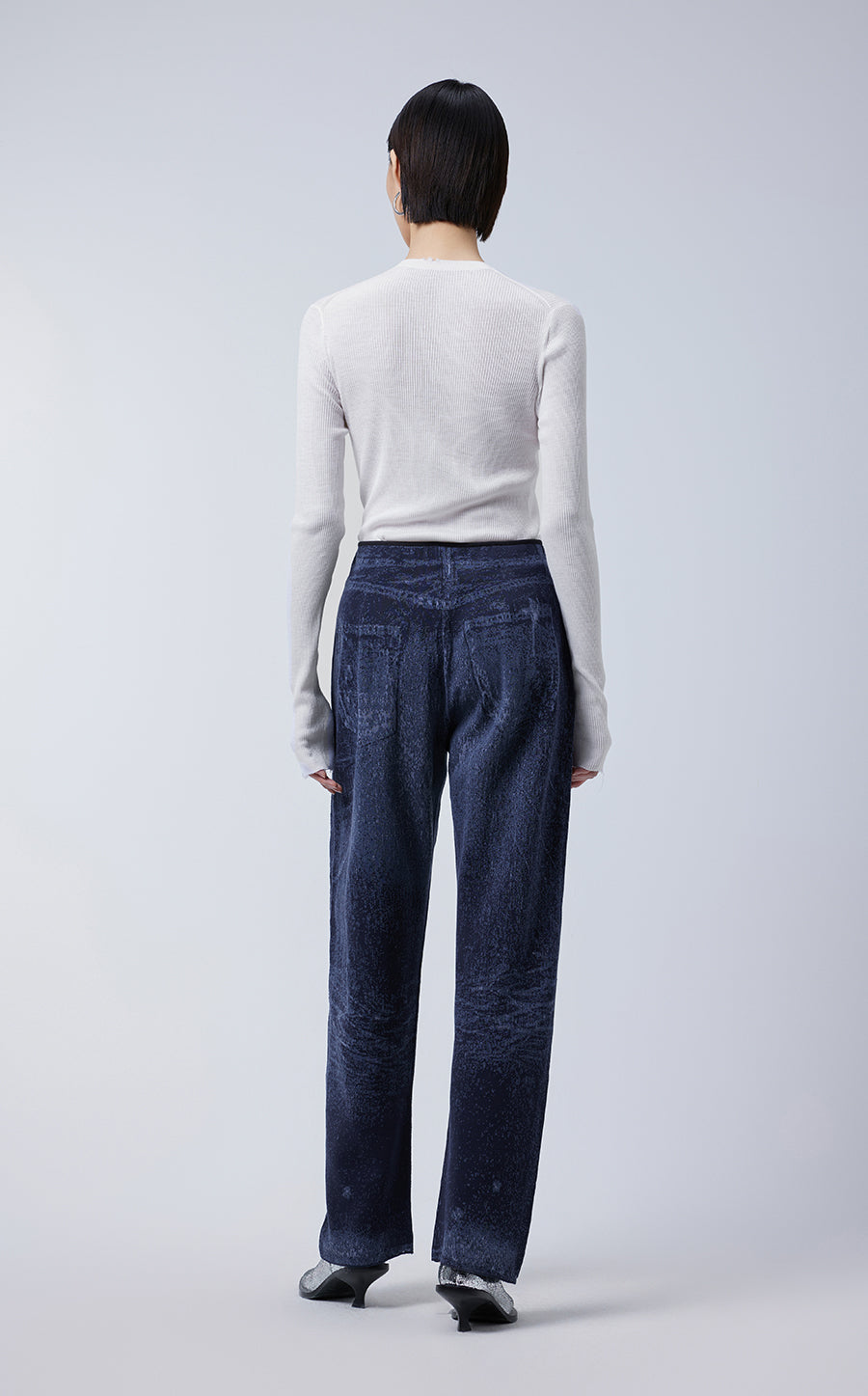 Sweater / JNBY Slim-fit Wool Sweater