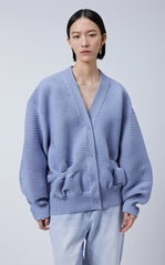 Sweater / JNBY Relaxed Jacquard Mid-length Cardigan