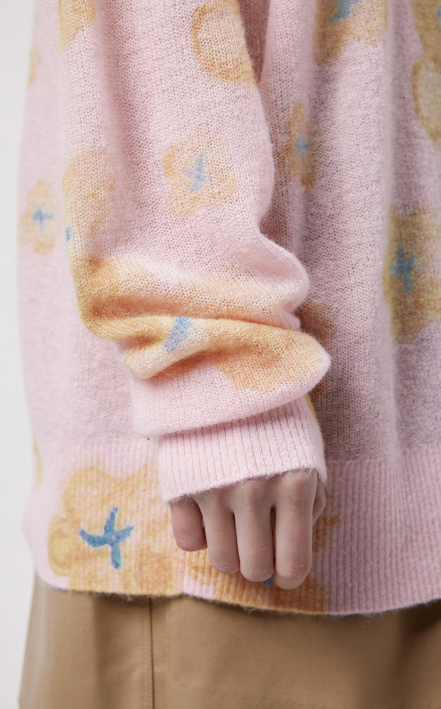 Sweater / JNBY Oversized Floral Prints Sweater