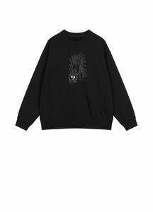 Sweatershirt / JNBY Miao-inspired Dragon Prints Sweatershirt
