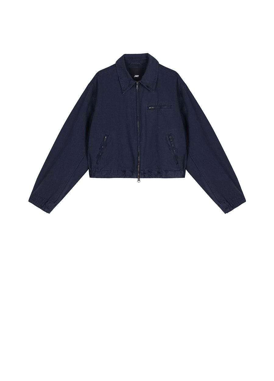 Coat / JNBY Relaxed Denim Retro Jacket