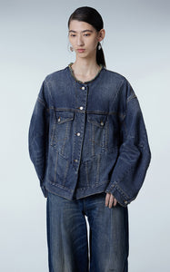 Coat / JNBY Oversized Cotton Demin Jacket