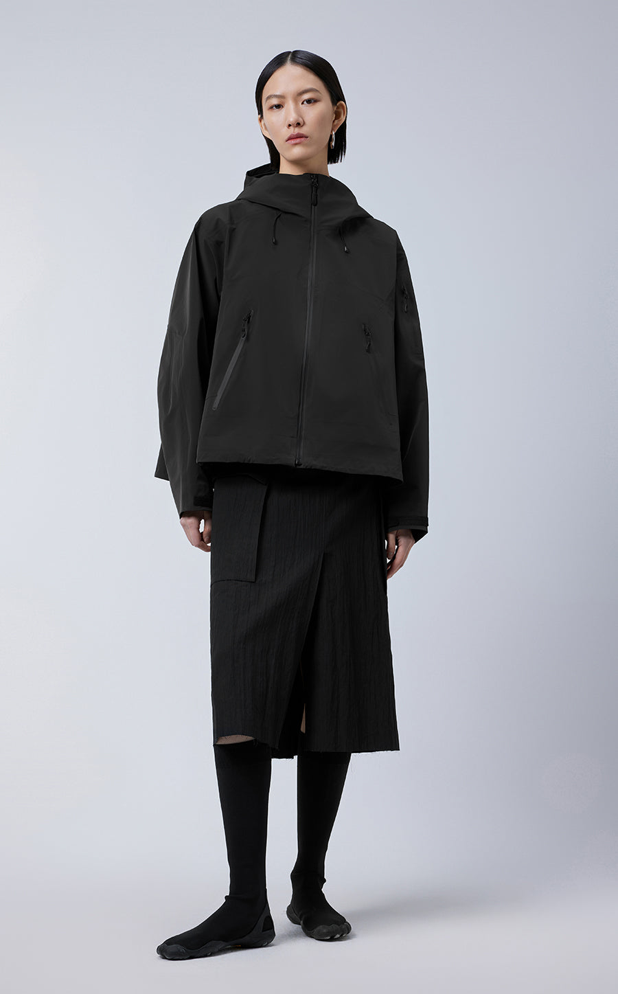 Coat / JNBY Oversize Hooded Jacket