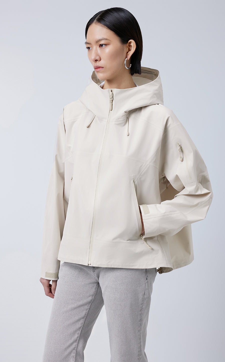 Coat / JNBY Oversize Hooded Jacket