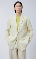 Blazer / (ESG) JNBY Miao-Inspired Prints Blazer