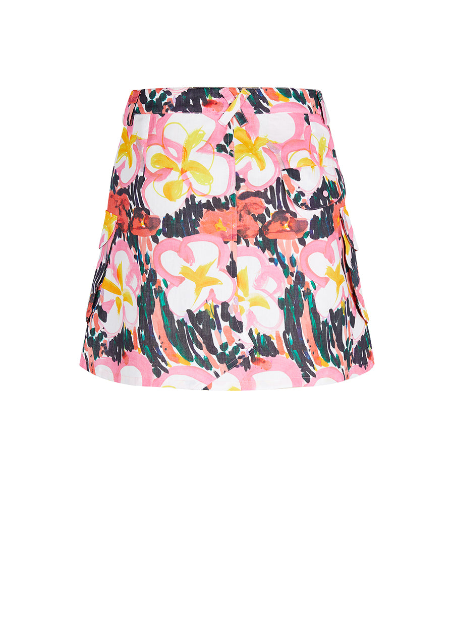 Skirt / JNBY Floral Prints A-line Skirt