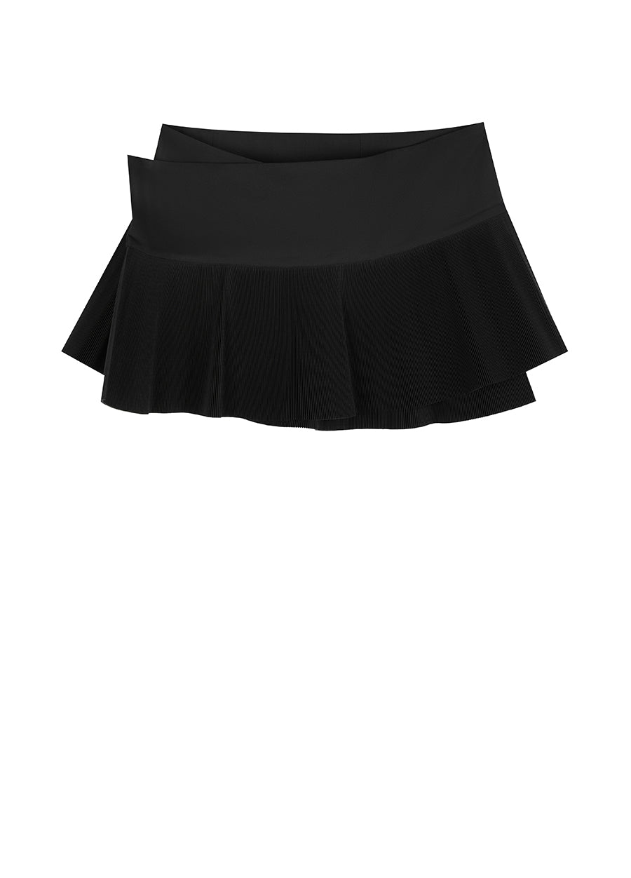 Skirt / JNBY Relaxed Miao-inspired Pleated Skirt