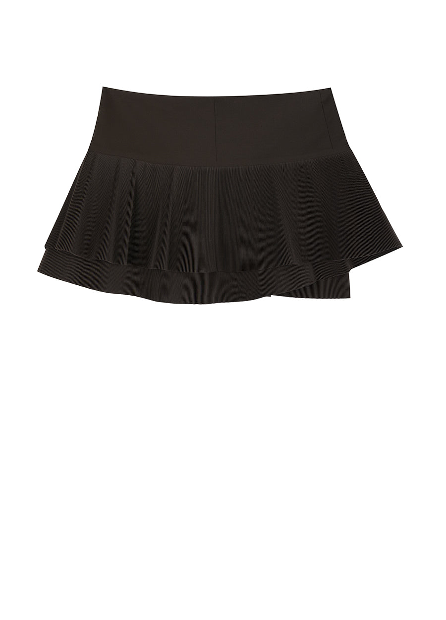 Skirt / JNBY Relaxed Miao-inspired Pleated Skirt