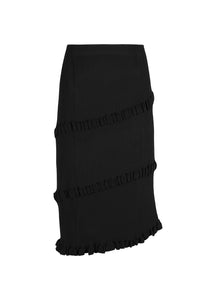 Skirt / JNBY Asymmetric Calf-length Skirt