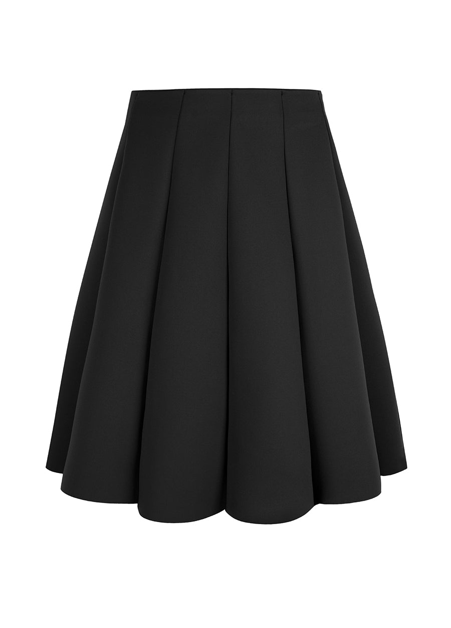 Skirt / JNBY Relaxed A-line Knee-length Skirt